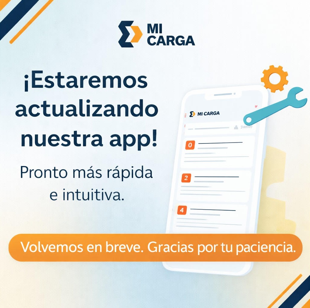 MI CARGA en mantenimiento